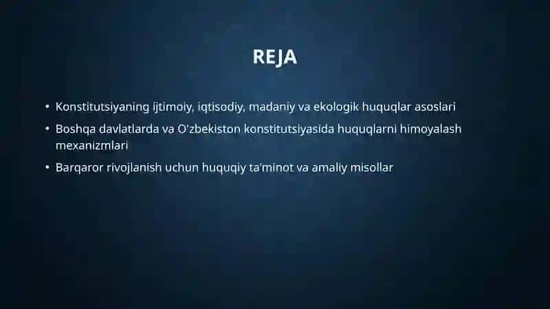 Konstitutsiyaning ijtimoiy va iqtisodiy huquqlarining asosiy tamoyillari 3