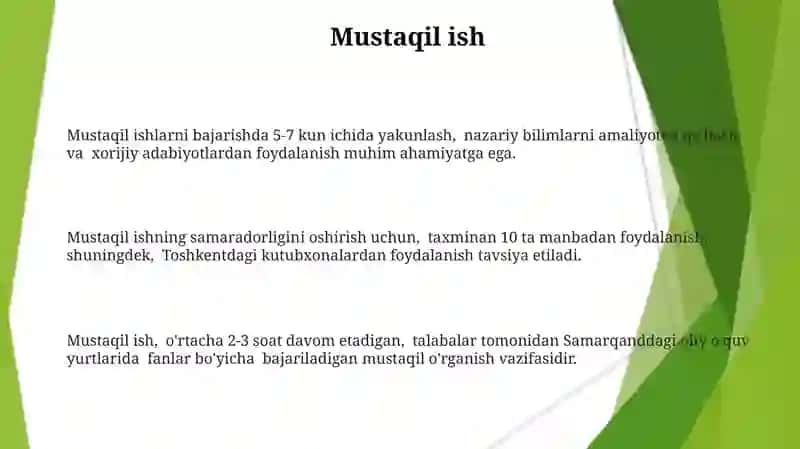 tabiiy fanlar nazariyasi va metodilasida o'qitish shakllarining umumiy tavsif 3