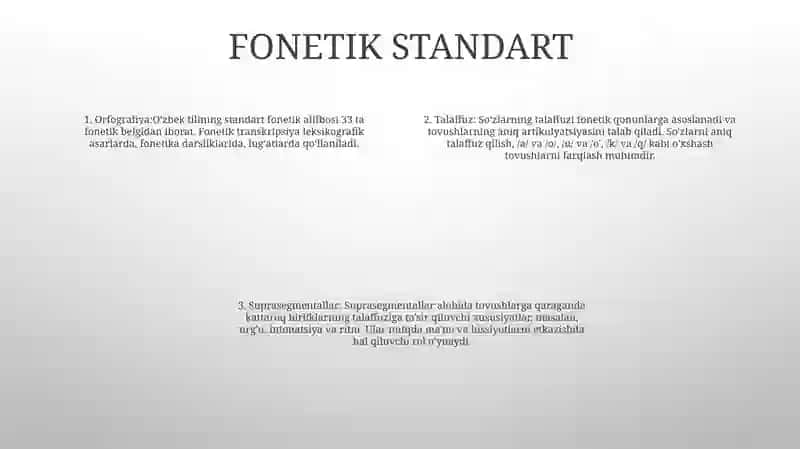 Oʻzbek Adabiy Tili Me'Yorlari 3