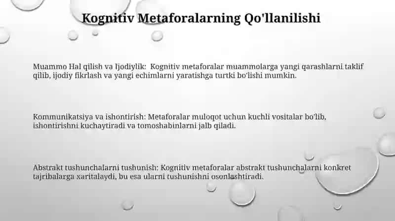 Kognetiv metafaralar 3