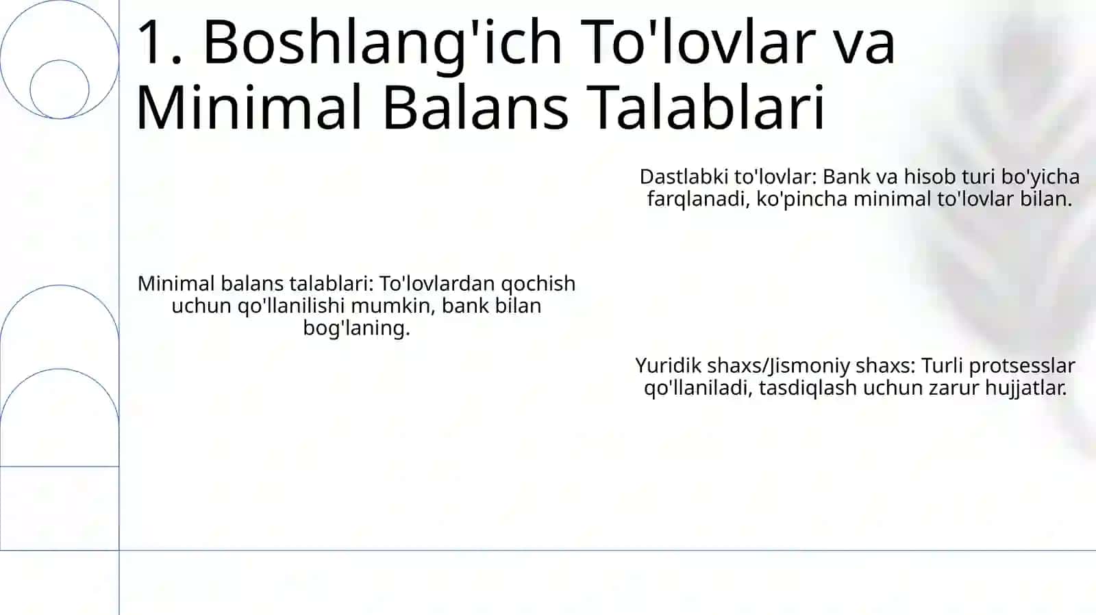 Huquqiy va shaxsiy shaxslarga hisob-raqam ochish tartibi 3