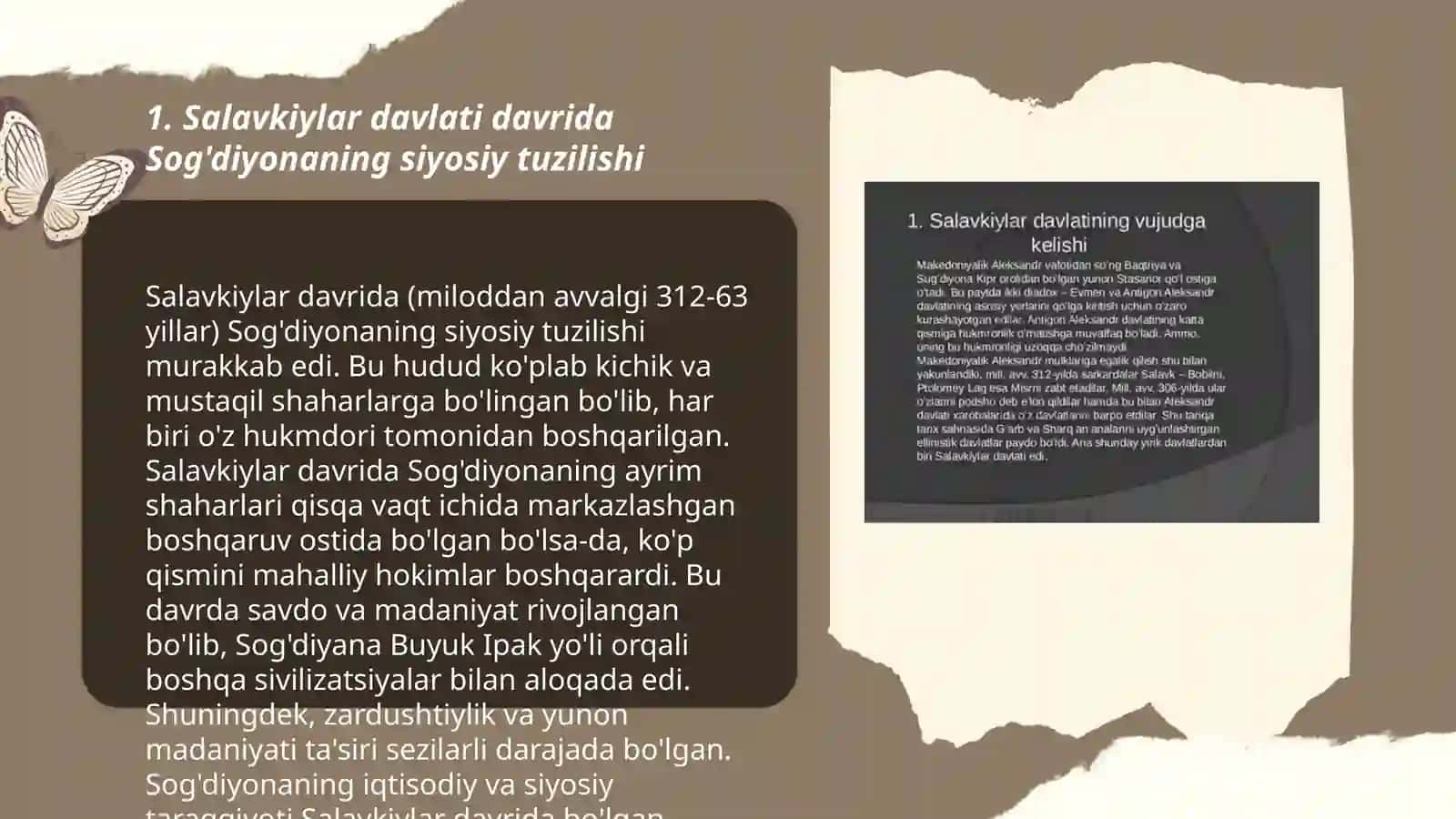 Salavkiylar davlati hukmronligi davrida Sõğd va Baqtriyaning tarixiy geografiyasi 3