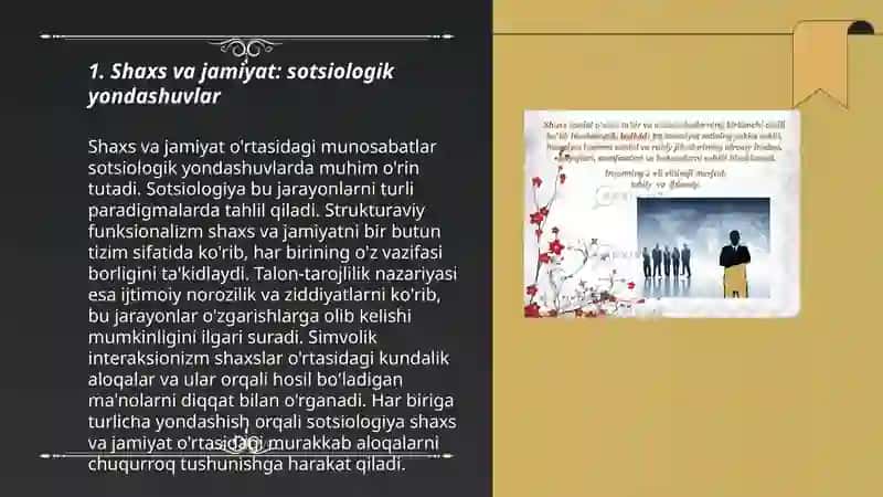 Shaxs sotsiologiyasi: sotsiologiya, psixologiya va kulturalogiyaning integratsiyasi 3