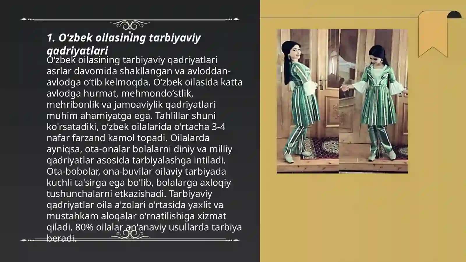 O‘zbek oilasi – milliy dunyoqarash manbai sifatida 3