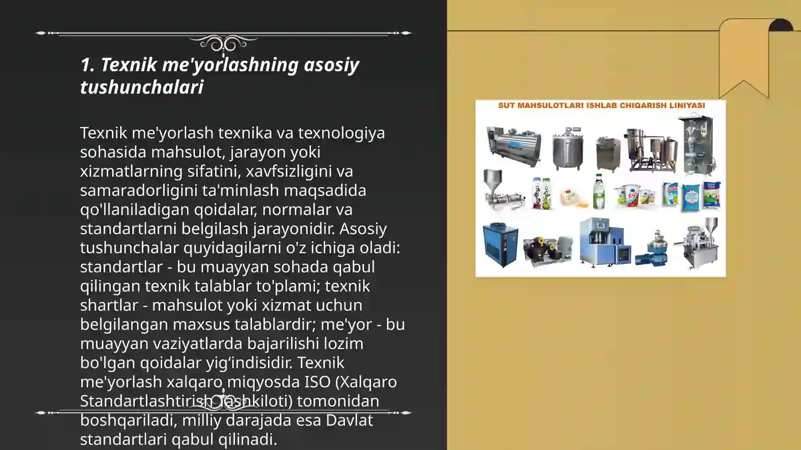 Texnik me'yorlash asoslari. mexanik ishlov berishda texnologik yarayonlarini loyihalash 3