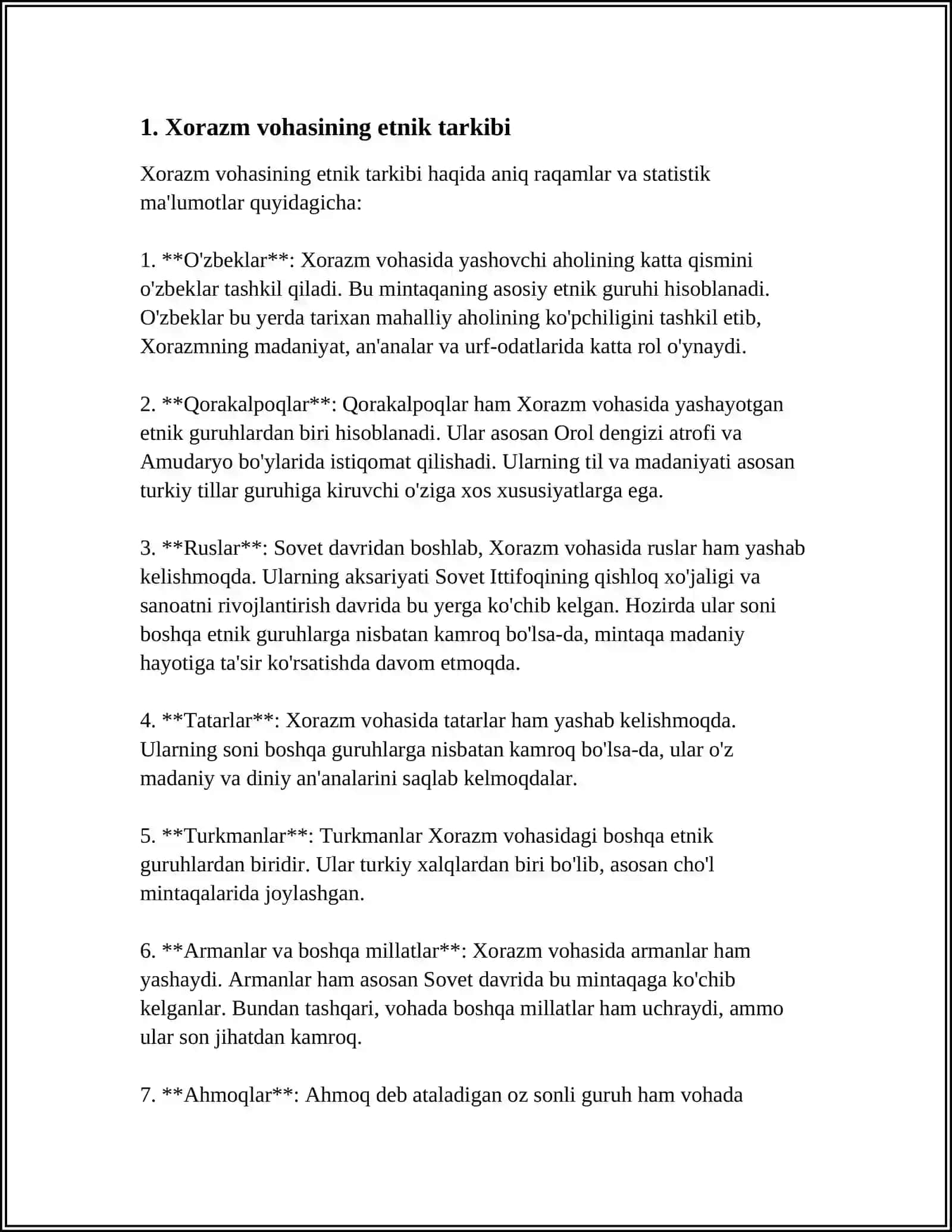 BIR HUDUD ETNOLOGIYASI HAZORASP TUMANI ETNOLOGIYASI 3