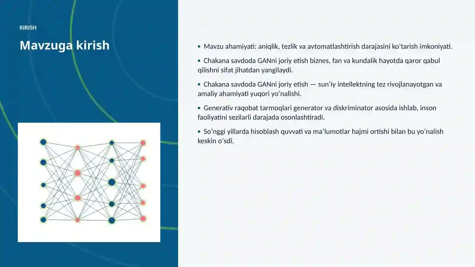 SUNʼIY INTELLEKT • PROFESSIONAL TAQDIMOT 3