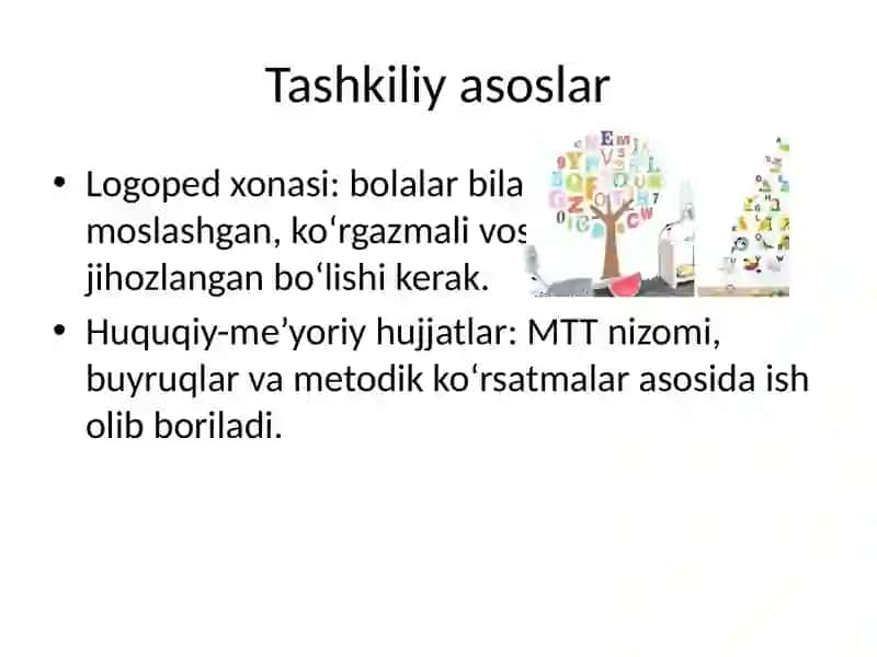 MTTda Logopedik Ishni Tashkil Etish 3