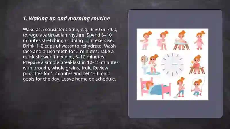 Daily activities 3