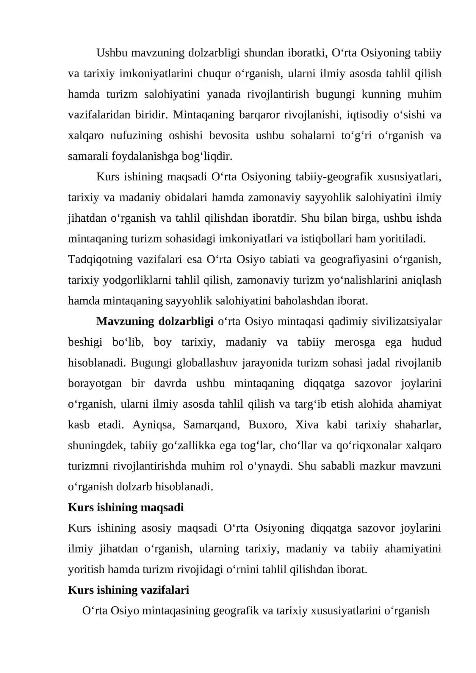 O'RTA OSIYONING DIQQATGA SAZOVOR JOYLARI 3
