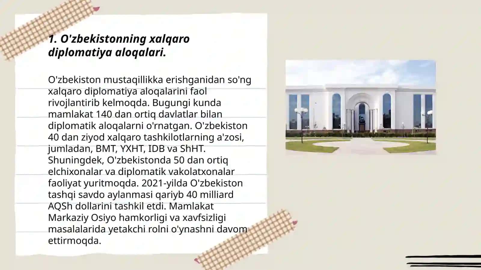 O'zbekiston va Jahon hamjamiyati 3