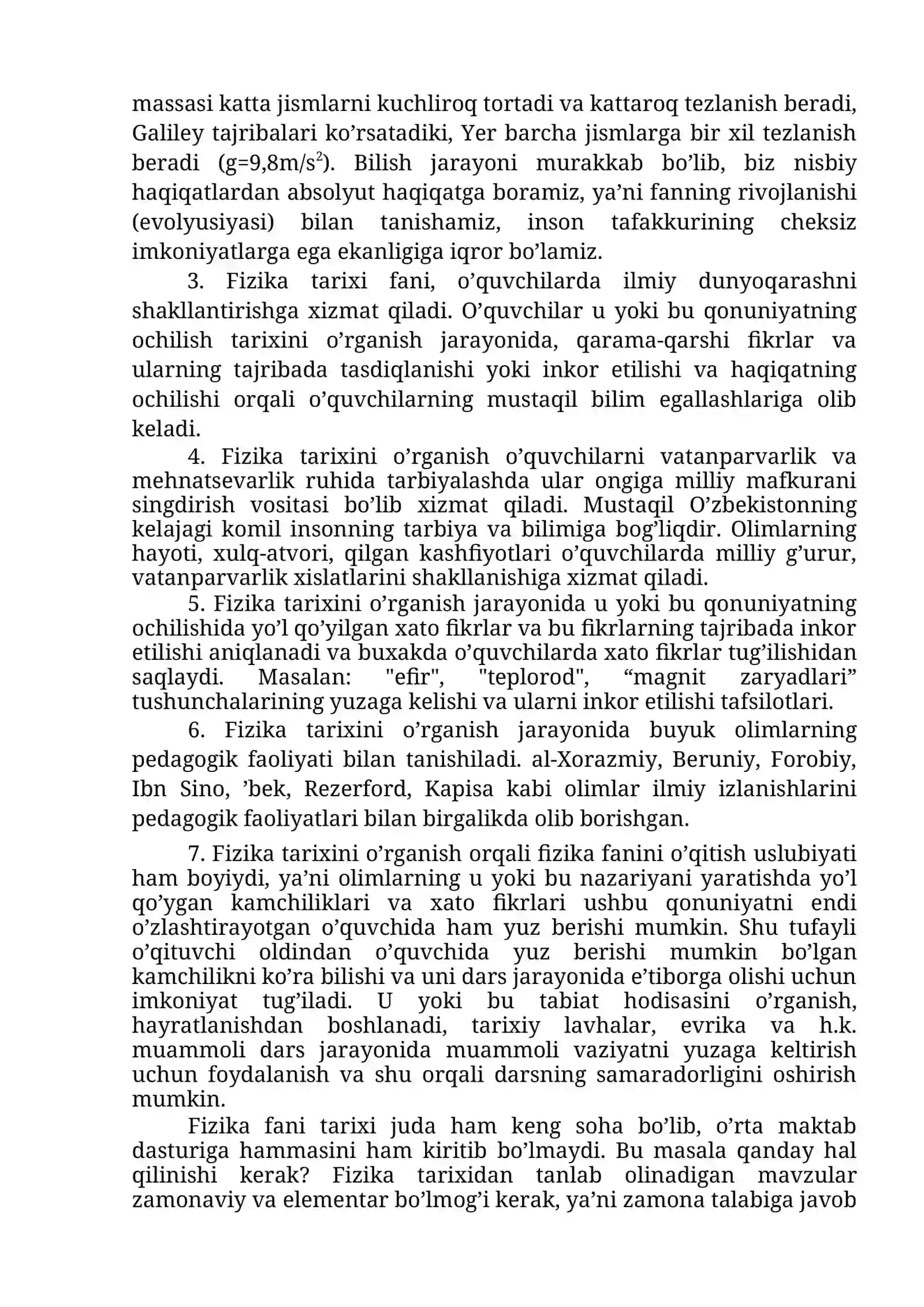 FIZIKA TARIXI FANINING PREDMETI VA VAZIFALARI 3