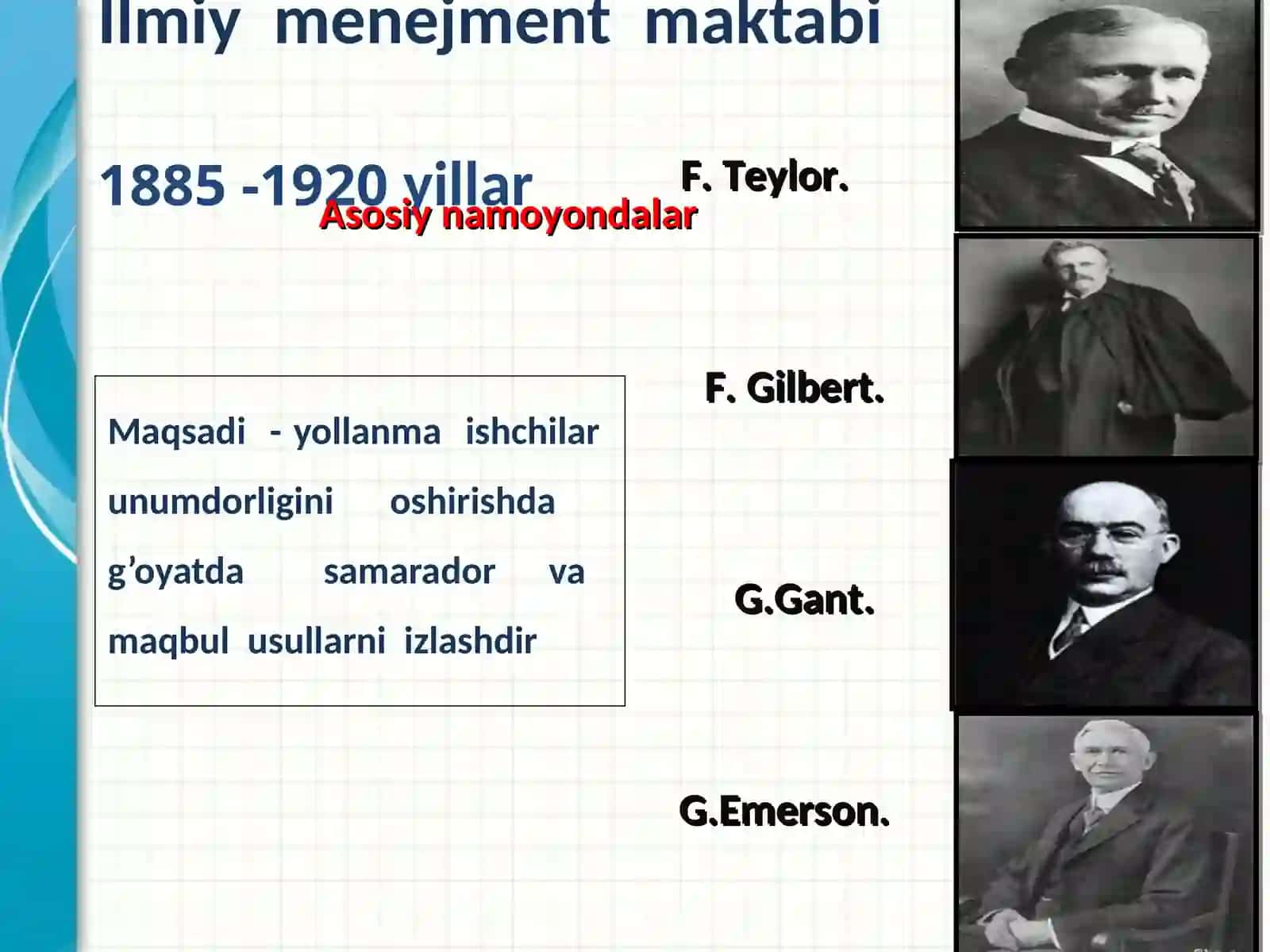MENEJMENT MAKTABLARI 3