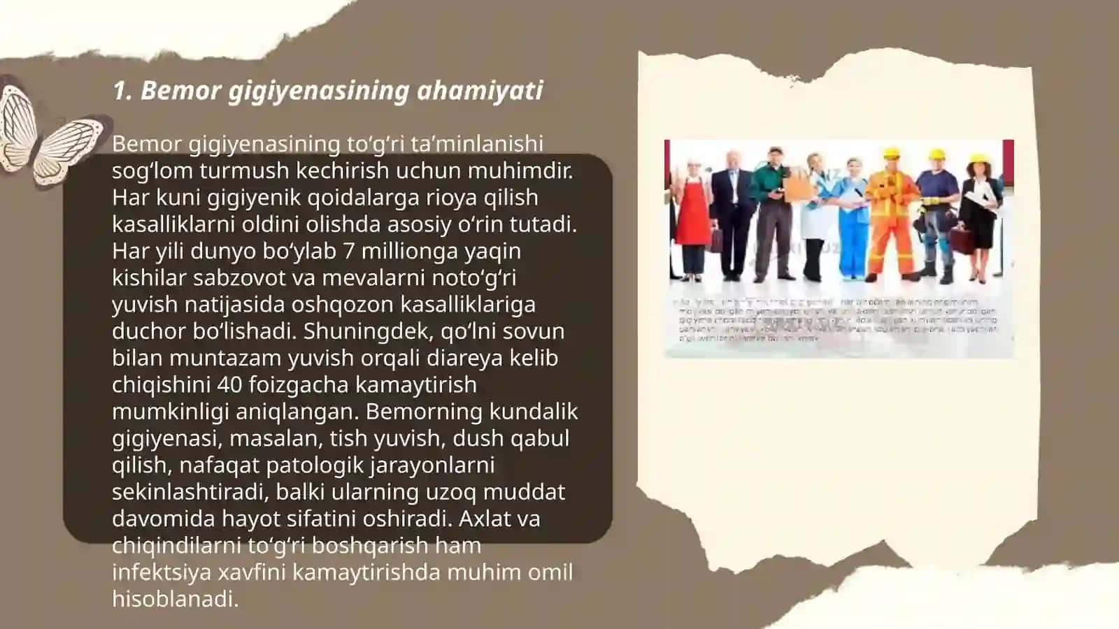 Bemor gigiyenasi. Bemorni diagnostik tekshiruvlarga tayyorlash 3