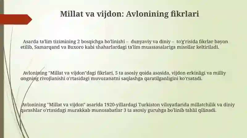 Abdulla Avloni yasarlari davridontarbiyasi masalalari 3