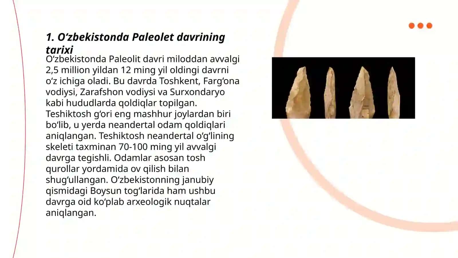 O‘zbekistonda Paleolet davri 3