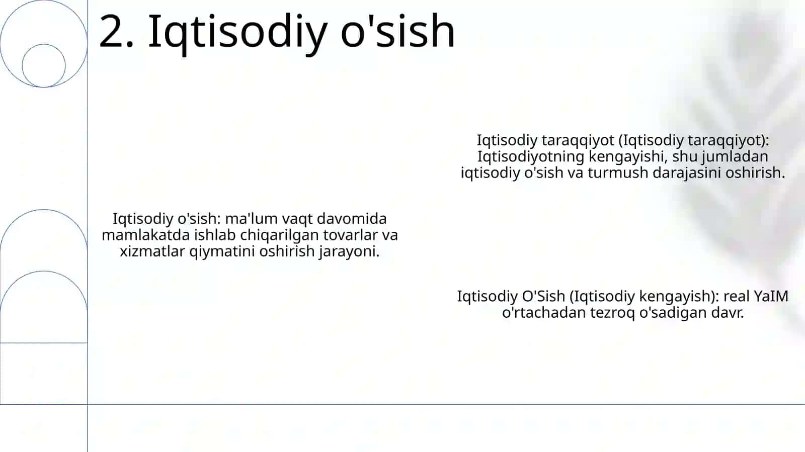 Iqtisodiy Taraqqiyot Va Iqtisodiy OʻSish 3