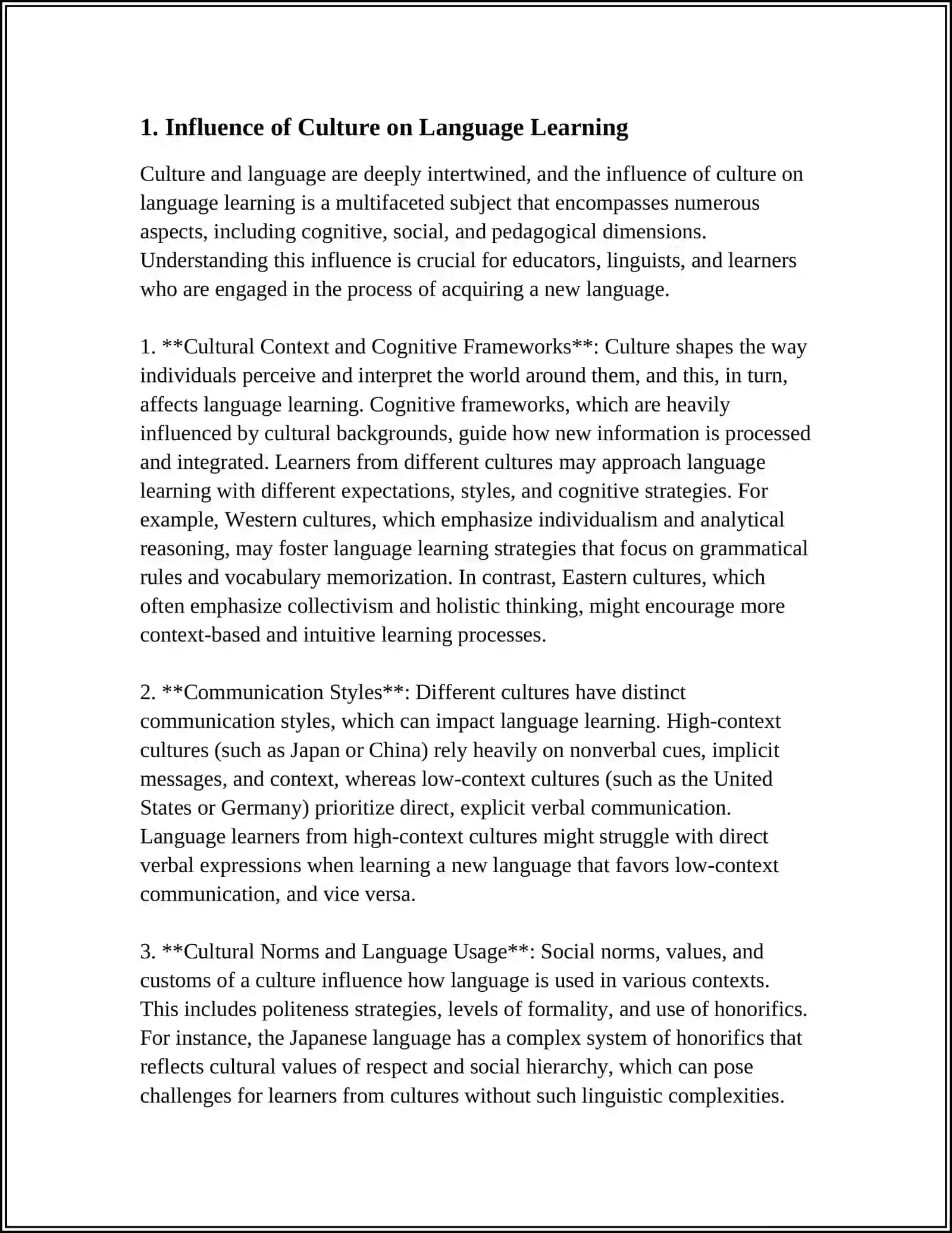 ANALYSIS OF EXTRALINGUISTICS FACTORS AND USING THEM IN LANGUAGES TEACHING 3