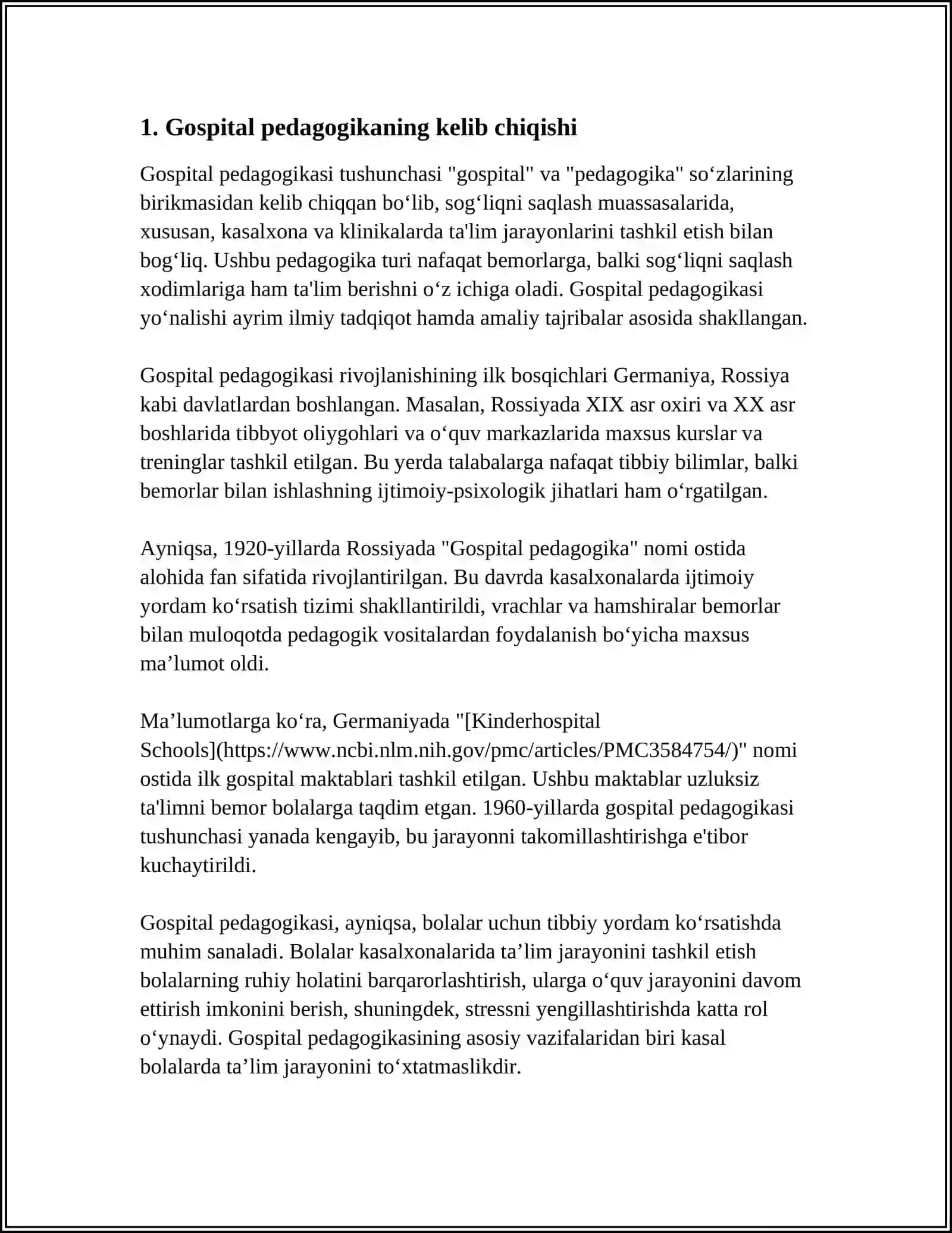 GOSPITAL PEDAGOGIKA TARIXI 3