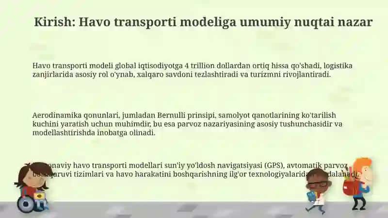 Havo transportlari modelini yasash 3