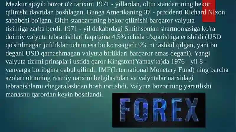 FOREX BOZORI.VALYUTA JUFTLIKLARI NIMA?BOZOR ISHLASH VAQTI. 3