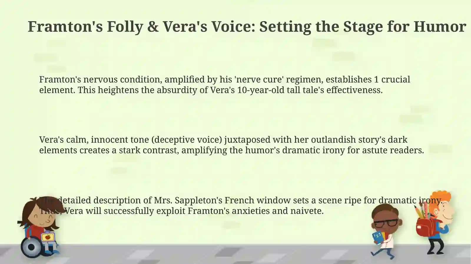 Character Voice and Humor in The Open Window 3
