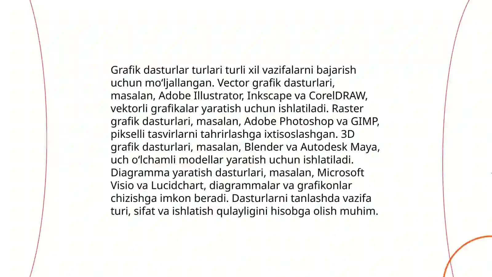 Grafik dasturlar bilan ishlash 3
