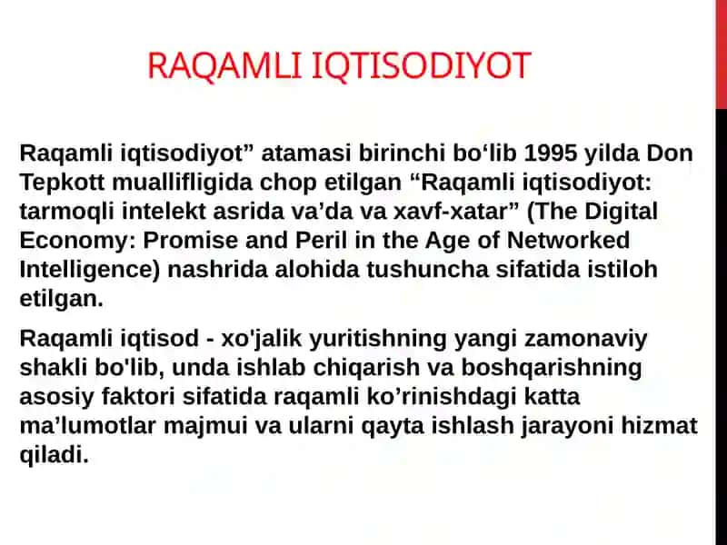 Raqamli iqtisodiyotning hozigidagi holati 3
