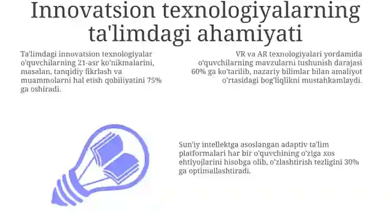 Texnologiyadarslaridainnovatsiontexnologiyalardanfoydalanish 3