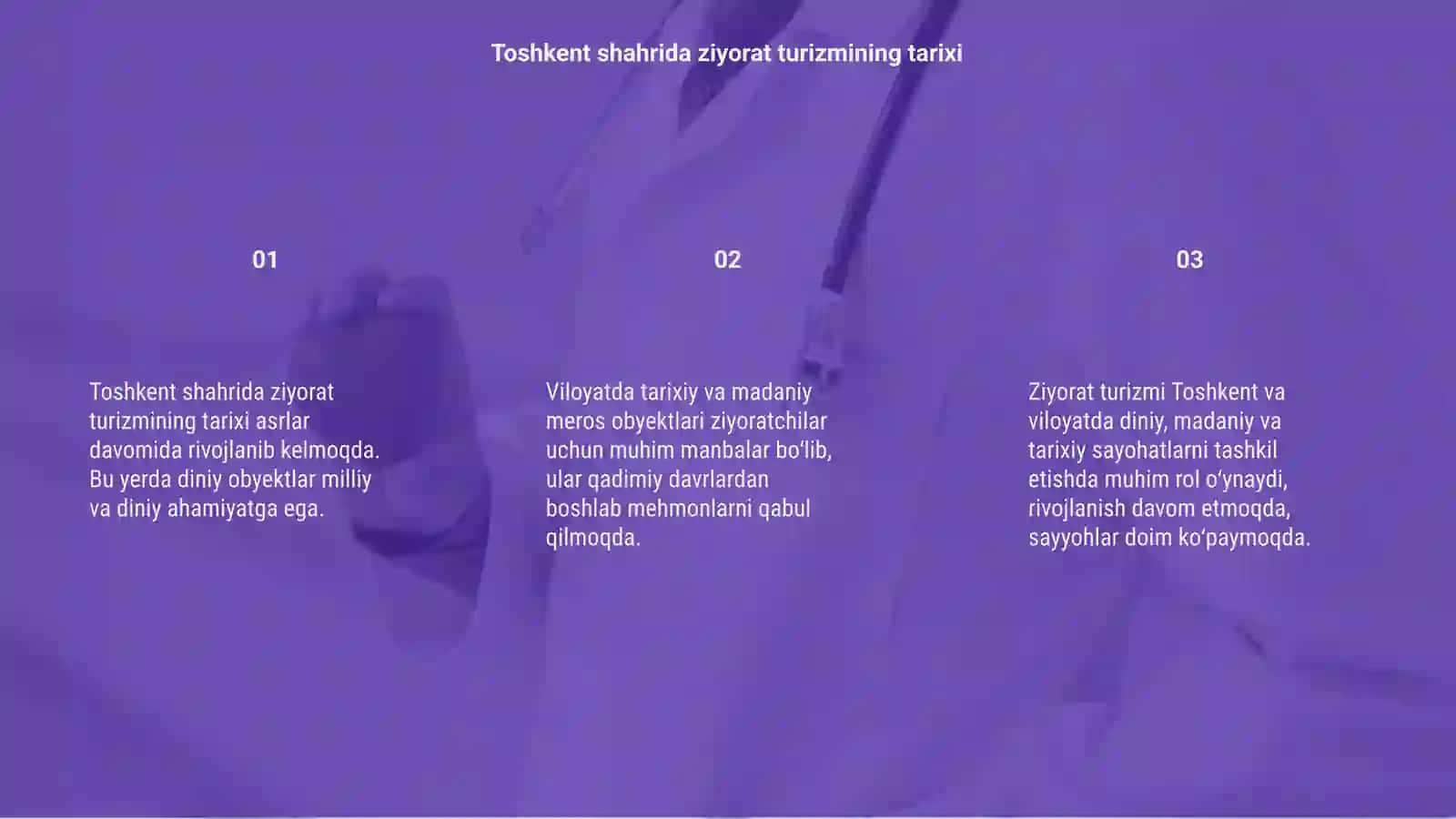 Toshkent shahari va viloyatdagi ziyorat turizimi obyektlari tarixi 3