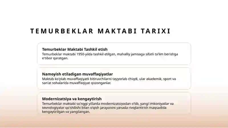 Temurbeklar maktabi 3