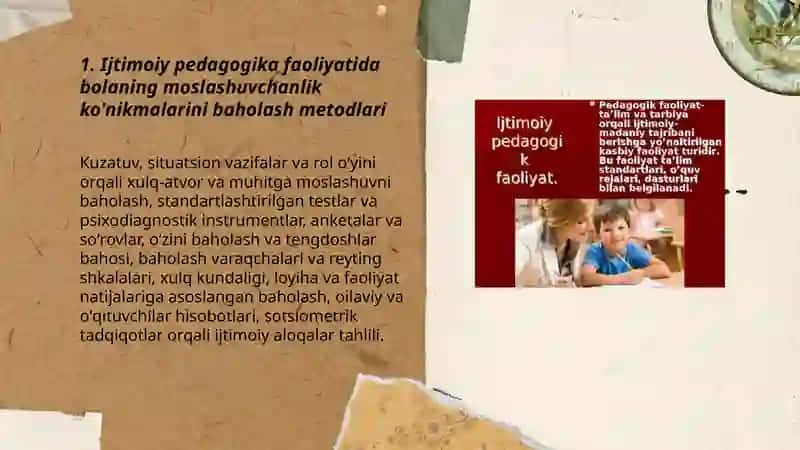 Ijtimoiy pedagogika faoliyatida bolaning moslashuvchan ko'nikmalarini rivojlantirish 3