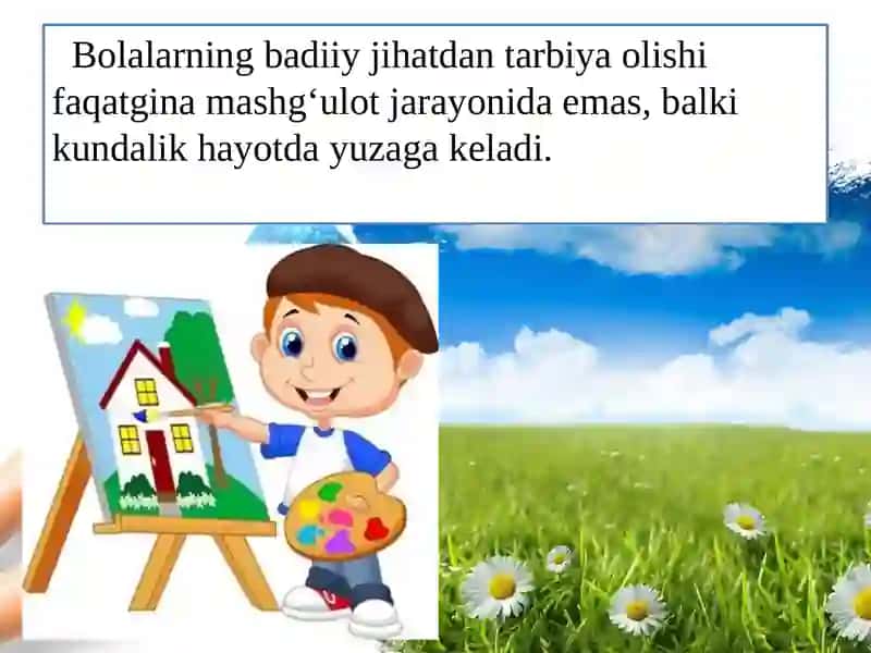 Mashg‘ulotdan tashqari vaqtlarda tasviriy faoliyatni tashkil qilish 3