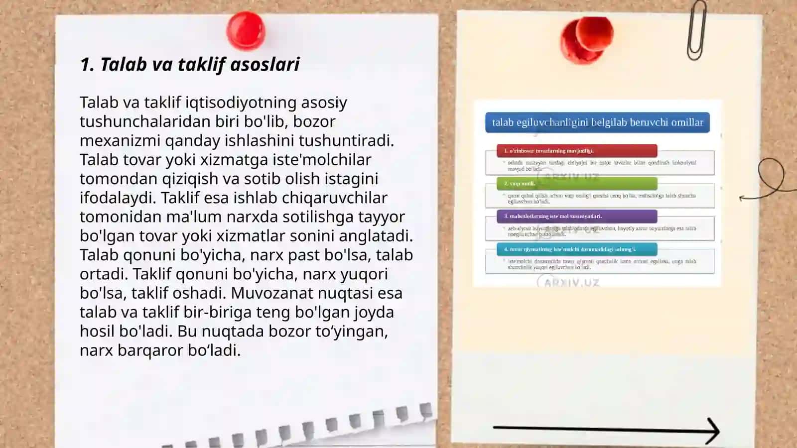 Talab va taklif nazariyasi 3