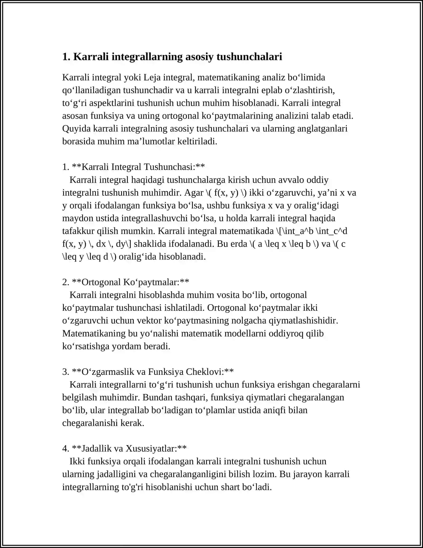 KARRALI INTEGRALLARNING SEYSMOLOGIYADAGI TADBIQLARI 3