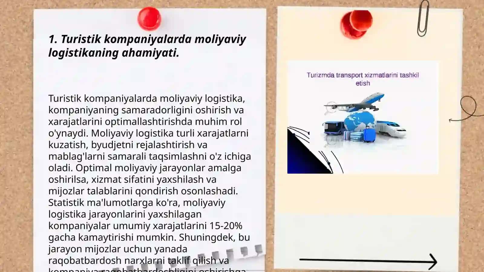 Turizmda moliyaviy Logistika 3