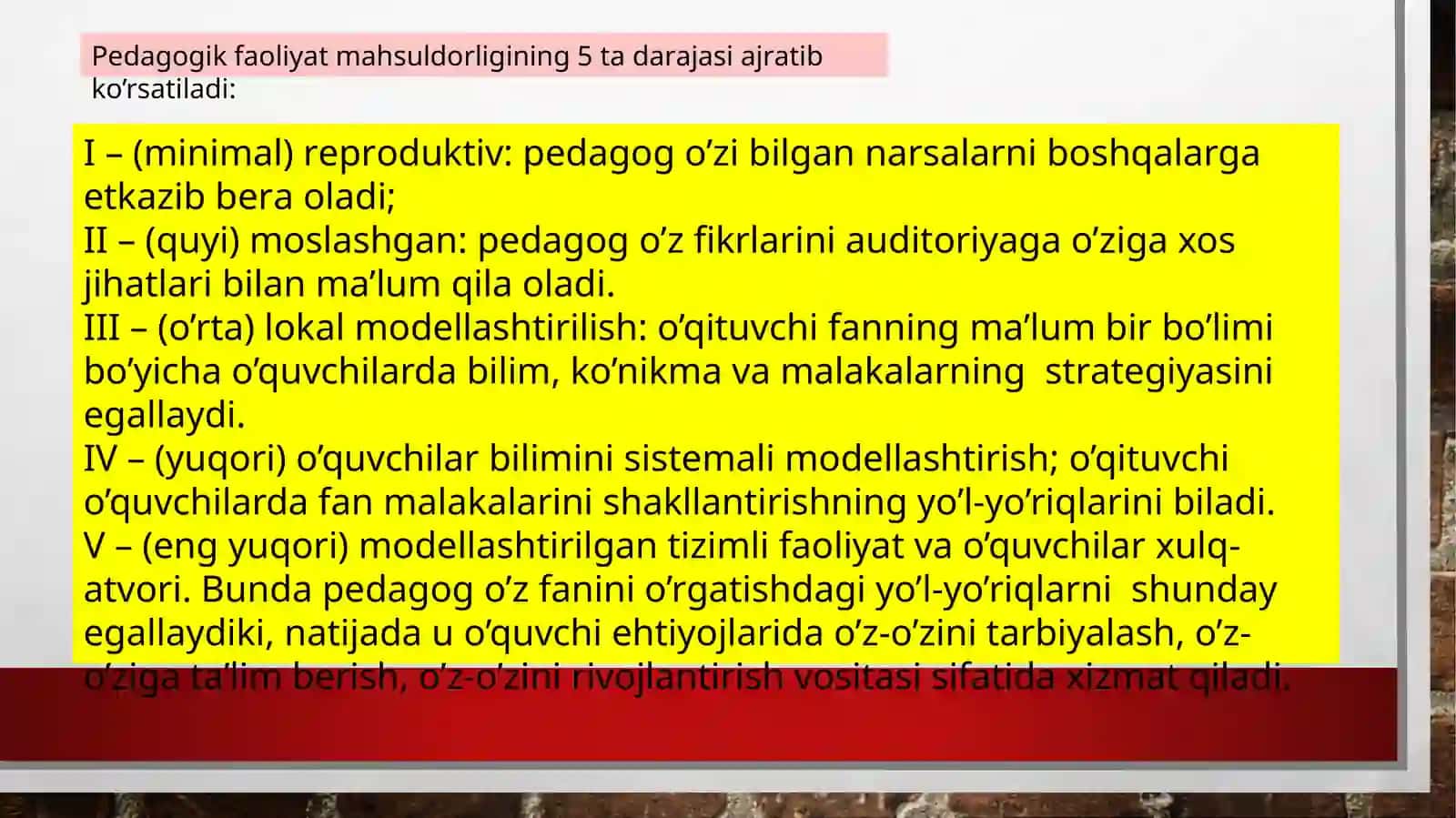O‘QITUVCHI PSIXOLOGIYASI 3