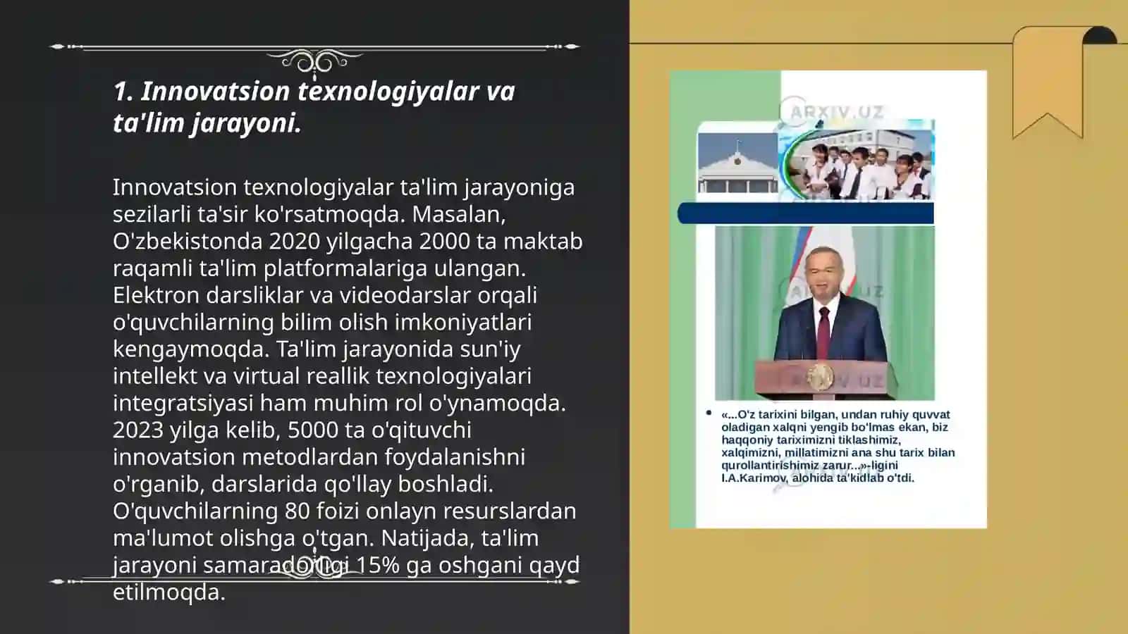 Innovatsiya va jamiyat. Pedagog va tarbiyachilarning innovatsiyalarga munosabati 3