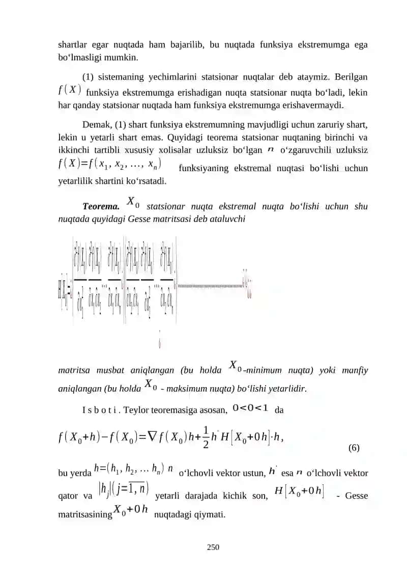 SHARTLI EKSTRIMUM MASALASINI LAGRANJ METODI YORDAMIDA SHARTSIZ EKSTRIMUM MASALASIGA KELTIRIB MASALANI OPTIMAL YECHIMLARINI TOPISH 3