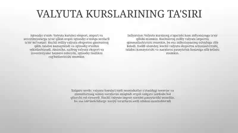 Xalqaro Valyuta Munosabatlari Va Valyuta Kursi 3