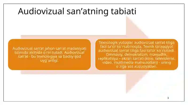 Audiovizual dizayn 3