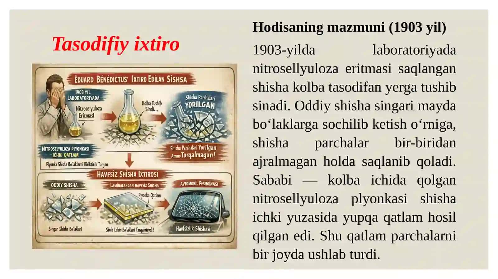 Kimyo tarixidan qiziqarli faktlar. 3