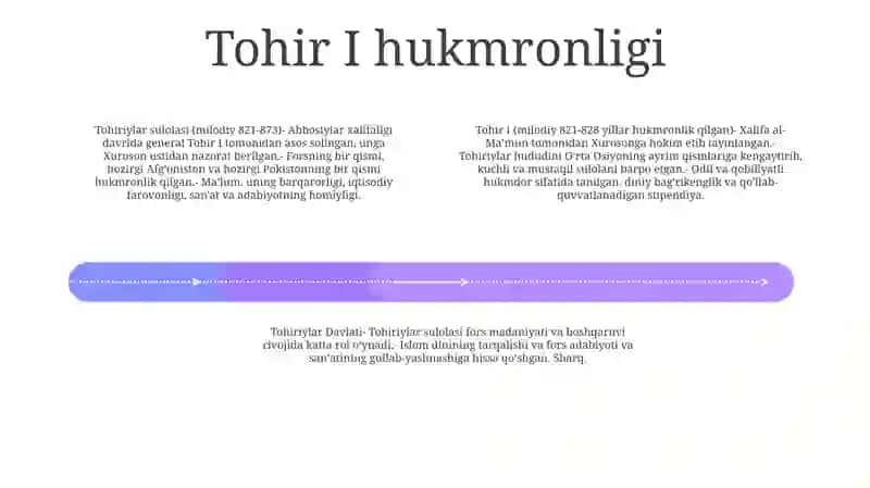 Tohiriylar Davlati 3