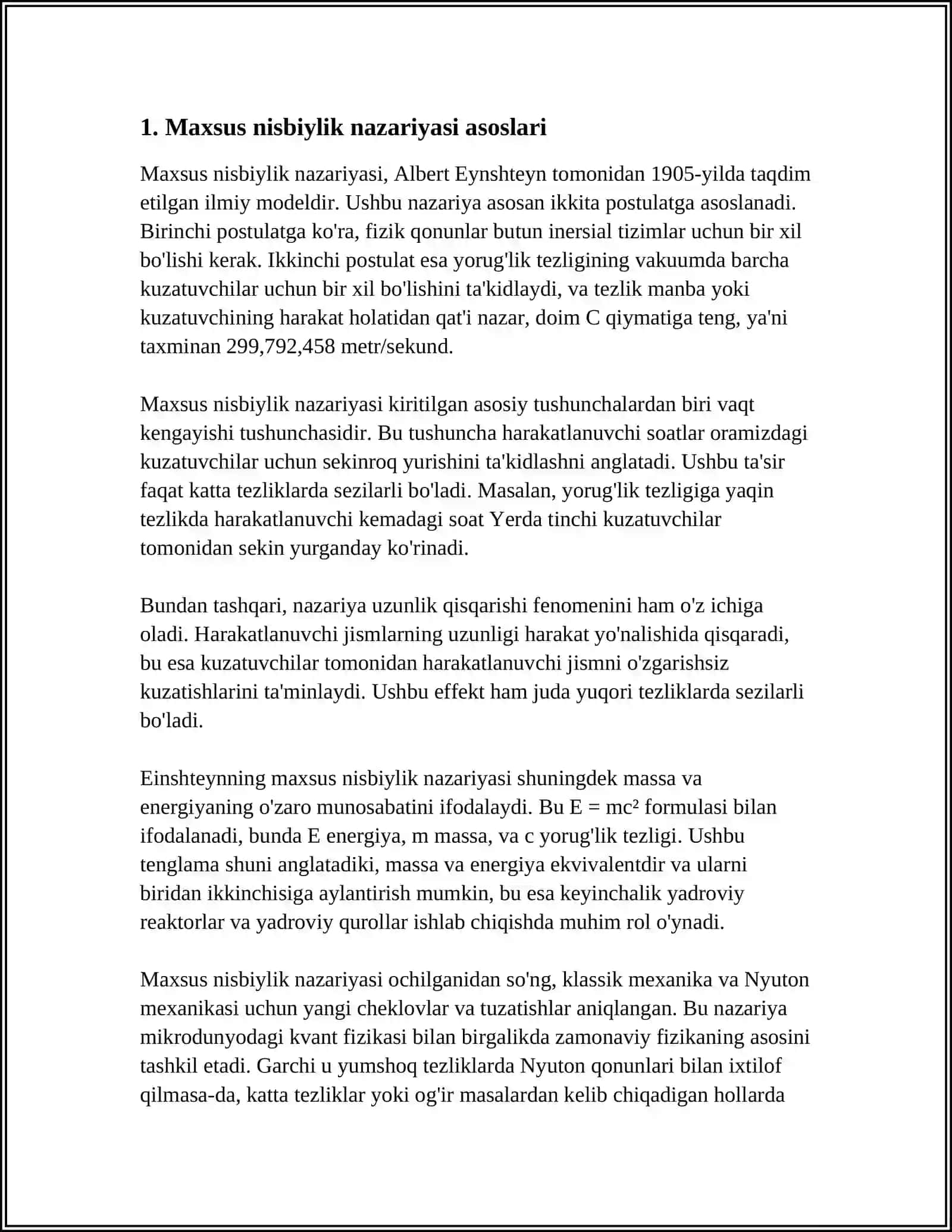 RELYATIVISTIK DINAMIKA ELEMENTLARI 3