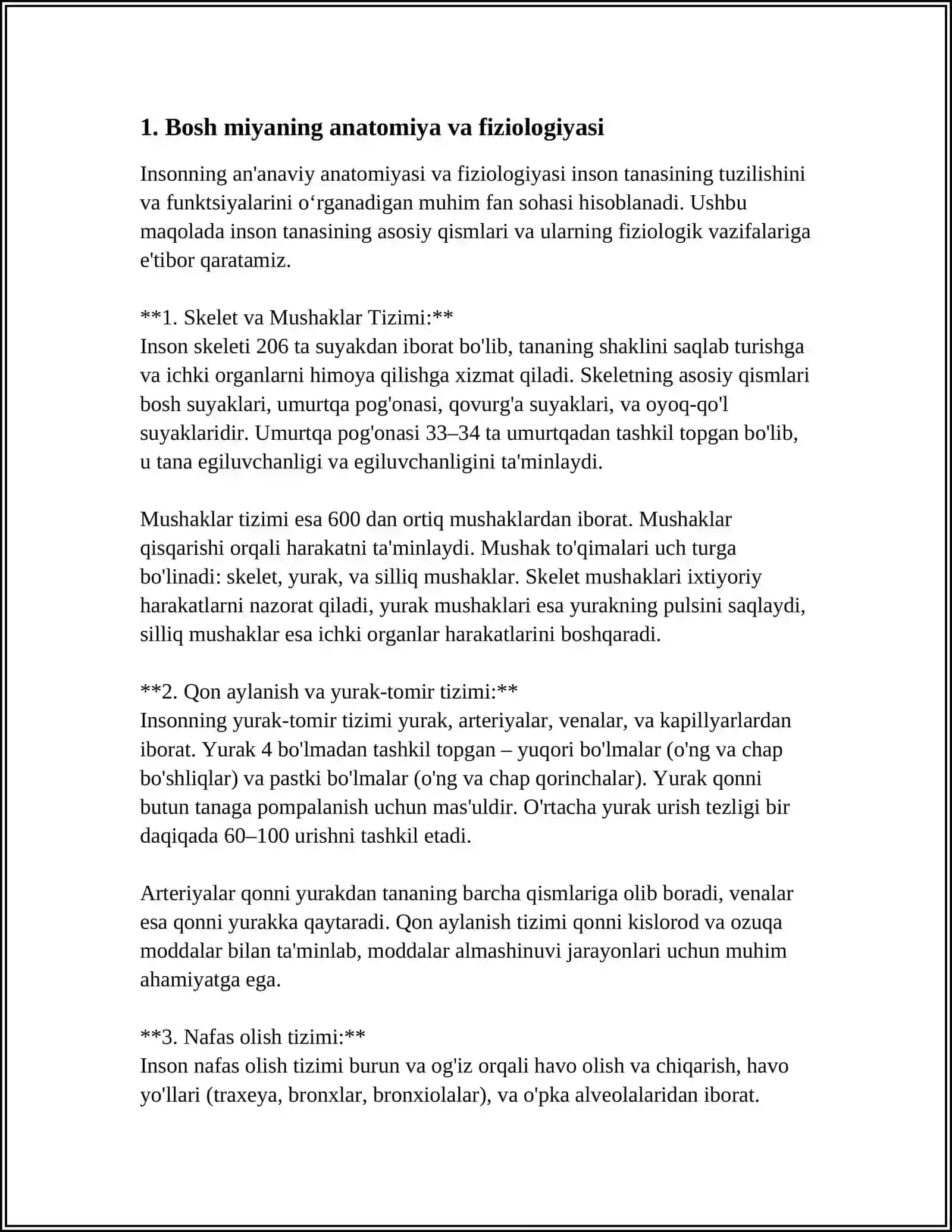 ORGANIZMNI SIGNAL TIZIMLARI. BOSH MIYA KATTA YARIM SHARLARINING FUNKSIONAL ASSIMETRIYASI 3