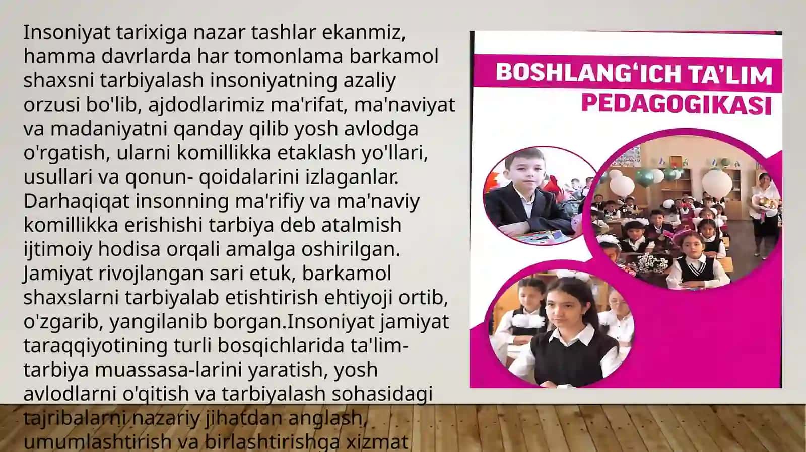 Boshlang‘ich ta’lim pedagogikasi TARIXI 3