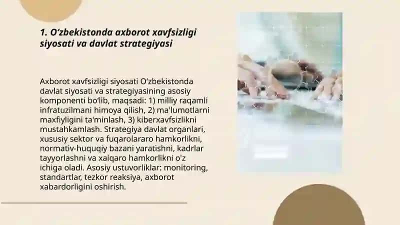 Oʻzbekistonda axborot xavfsizligi va ma'naviy huquqiy asoslari 3