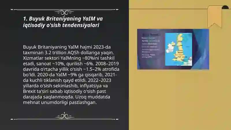 Buyuk Britaniyaning iqtisodiyoti 3