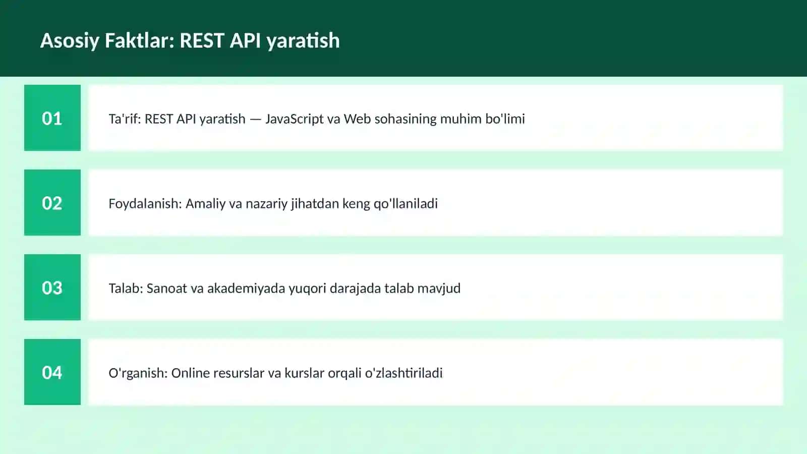 DASTURLASH | JAVASCRIPT VA WEB 3