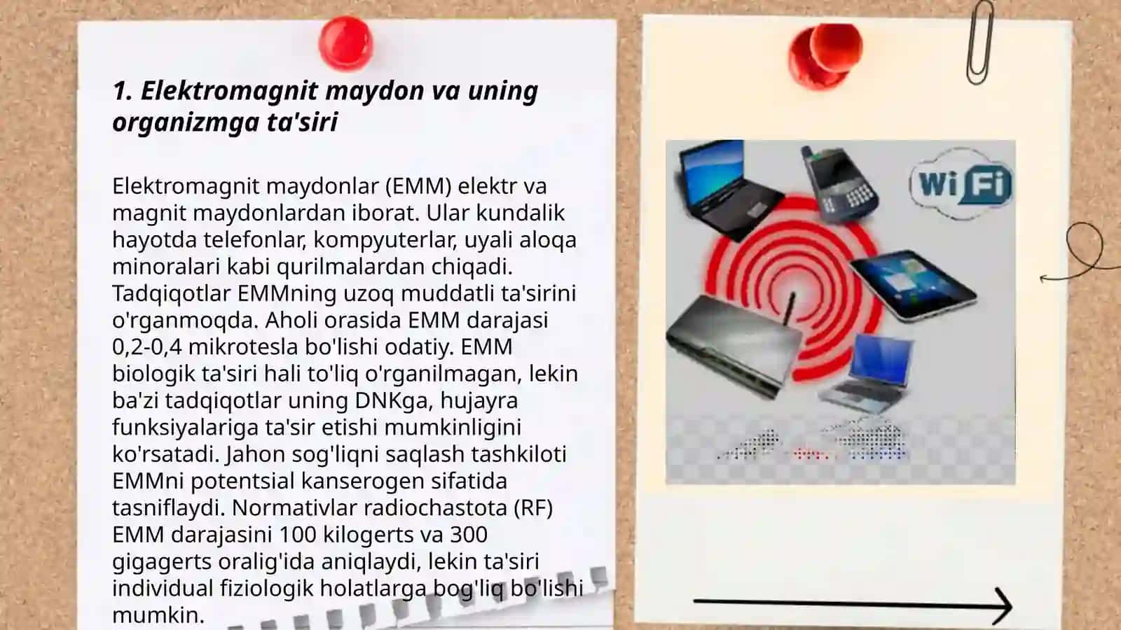 Elektromagnit maydon va uning organizmga ta'siri 3